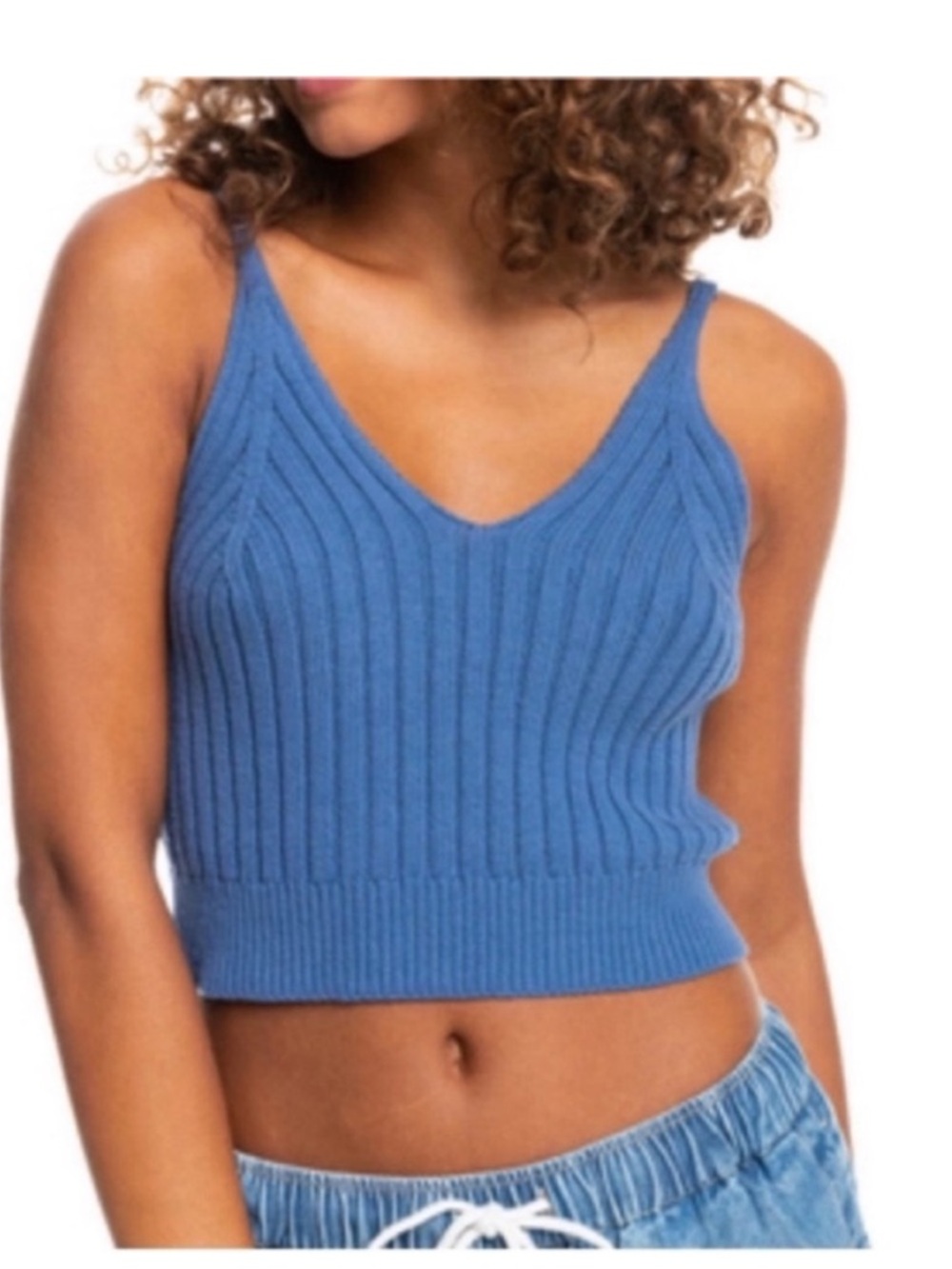 Roxy Promise Me Strappy Sweater Top